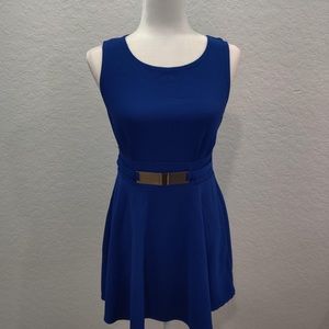 Blue dress